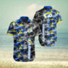Los Angeles Rams Sunset Palms Hawaiian Shirt
