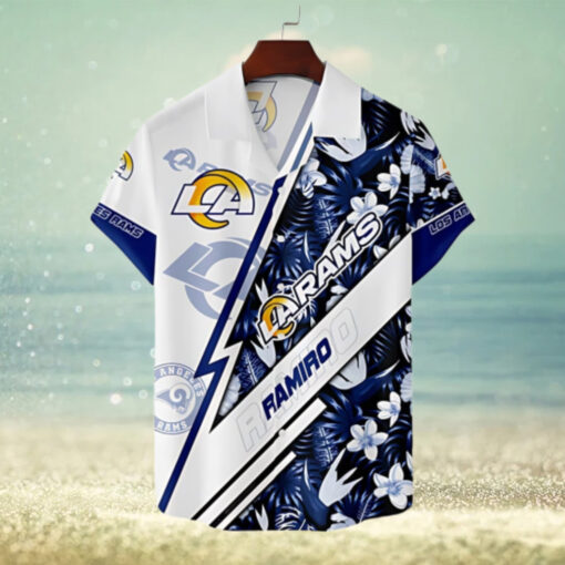 Los Angeles Rams Tropical Thunder Hawaiian Shirt
