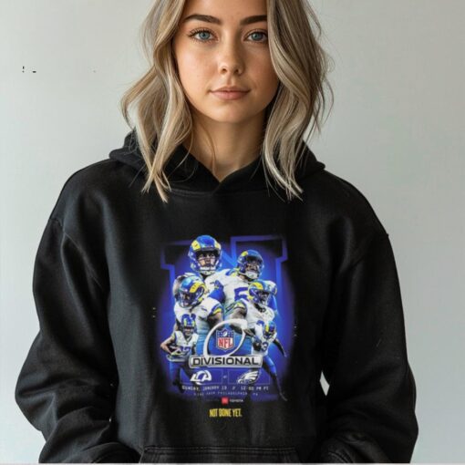 Los Angeles Rams Will Face Philadelphia Eagles At NFL Playoffs Divisional Round On Sunday January 19th 2025 Classic T Shirt