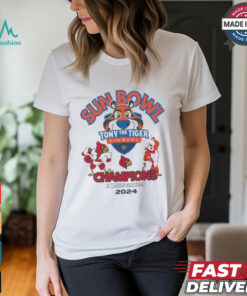 Louisville Cardinals Sun Bowl Champions Tony The Tiger 2024 Celebration Mascot T Shirt