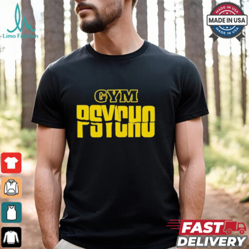 Marc Berbet Wearing Gym Psycho T Shirt