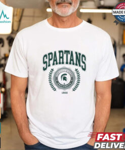 Michigan State Spartans Team Crest T Shirt