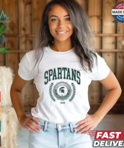 Michigan State Spartans Team Crest T Shirt