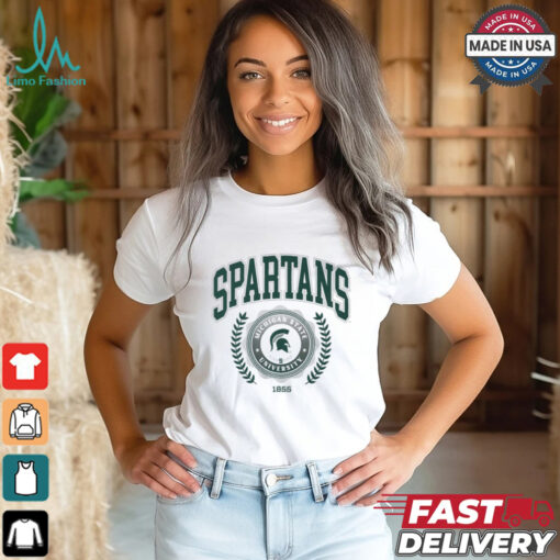 Michigan State Spartans Team Crest T Shirt