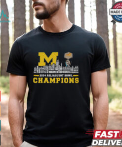 Michigan Wolverines 2024 2025 Reliaquest Bowl Champions Signature Shirt