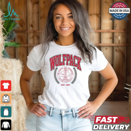 NC State Wolfpack Team Crest T Shirt