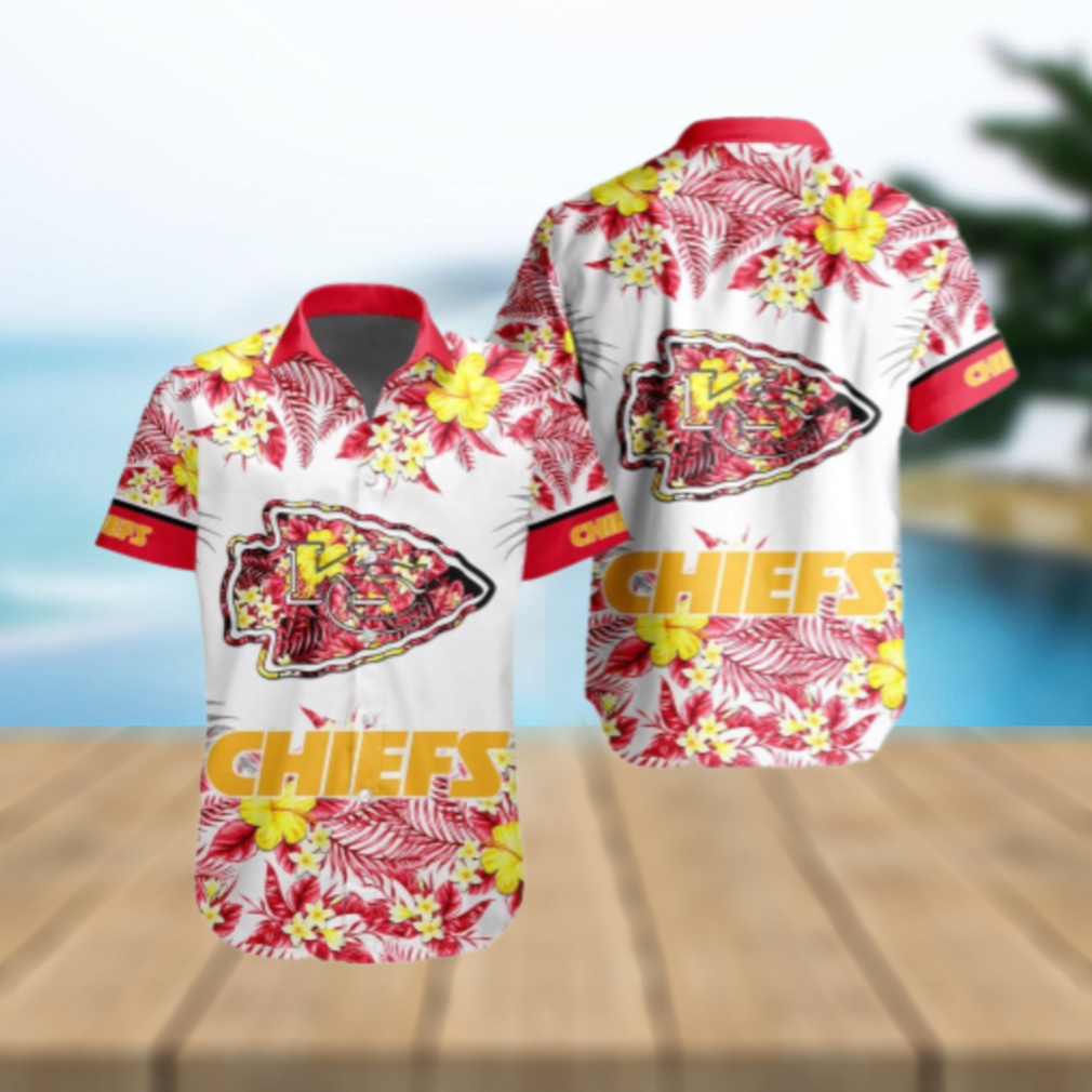 NFL Kansas City Chiefs Special Floral Tropical Hawaiian Shirt NFL Kansas City Chiefs Special Floral Tropical Hawaiian Shirt
