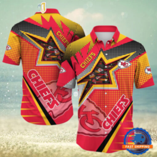 NFL Kansas City Chiefs Special Football Team Star Hawaiian Shirts