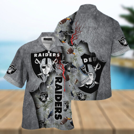 NFL Oakland Raiders Football Team Summer God Hawaii Shirt