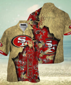 NFL San Francisco 49ers Football Team Summer God Hawaii Shirt