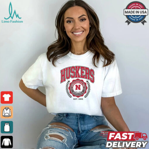 Nebraska Cornhuskers Team Crest T Shirt