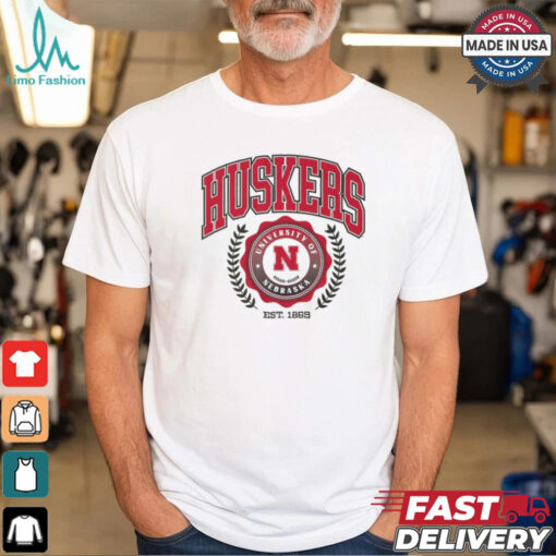Nebraska Cornhuskers Team Crest T Shirt