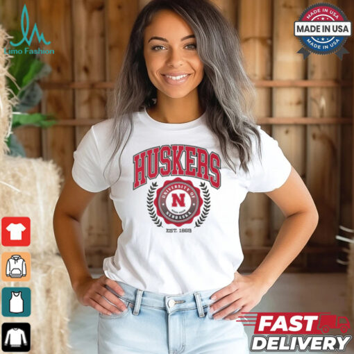 Nebraska Cornhuskers Team Crest T Shirt