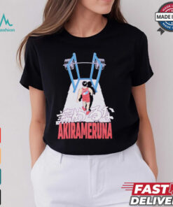Never Give Up Akirameruna Barbell T shirts