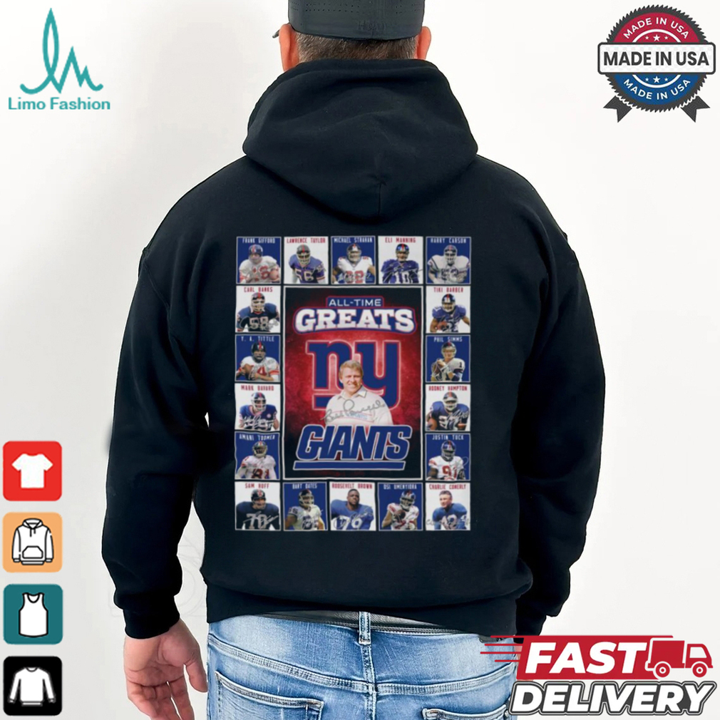 New York Giants All Time Greats Of The Giants Football 2025 T Shirt New York Giants All Time Greats Of The Giants Football 2025 T Shirt