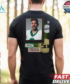 New York Jets Aaron Rodgers My Name Is Aaron Welcome To The Club Poster t shirt