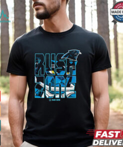 Nfl Rush Zone Cartoon Carolina Panthers Football Logo Shirt