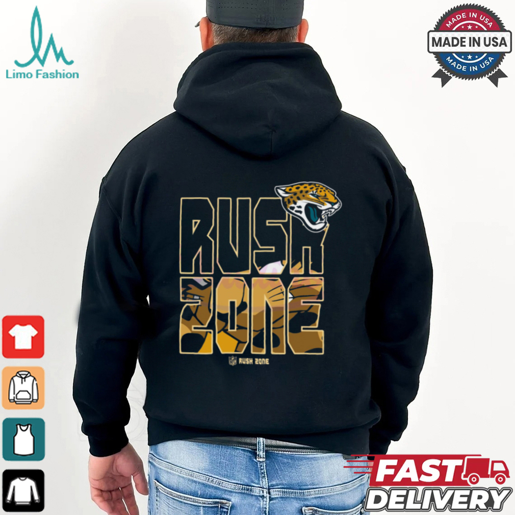 Nfl Rush Zone Cartoon Jacksonville Jaguars Football Logo Shirt Nfl Rush Zone Cartoon Jacksonville Jaguars Football Logo Shirt