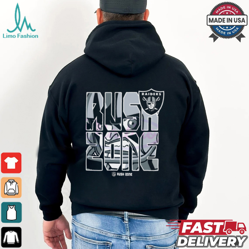 Nfl Rush Zone Cartoon Las Vegas Raiders Football Logo Shirt Nfl Rush Zone Cartoon Las Vegas Raiders Football Logo Shirt