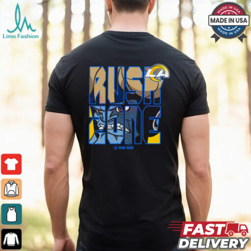 Nfl Rush Zone Cartoon Los Angeles Rams Football Logo Shirt