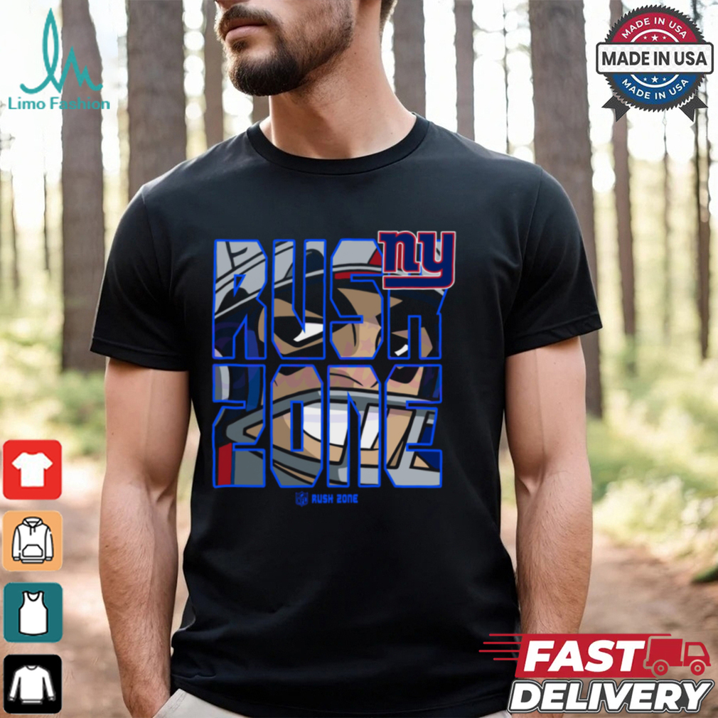 Nfl Rush Zone Cartoon New York Giants Football Logo Shirt Nfl Rush Zone Cartoon New York Giants Football Logo Shirt