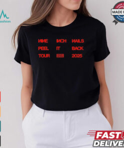 Nine Inch Nails Peel It Back Tour 01 2025 t shirt