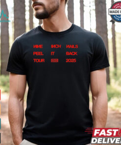 Nine Inch Nails Peel It Back Tour 01 2025 t shirt