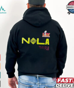Nola Super Bowl LIX 2025 T shirt