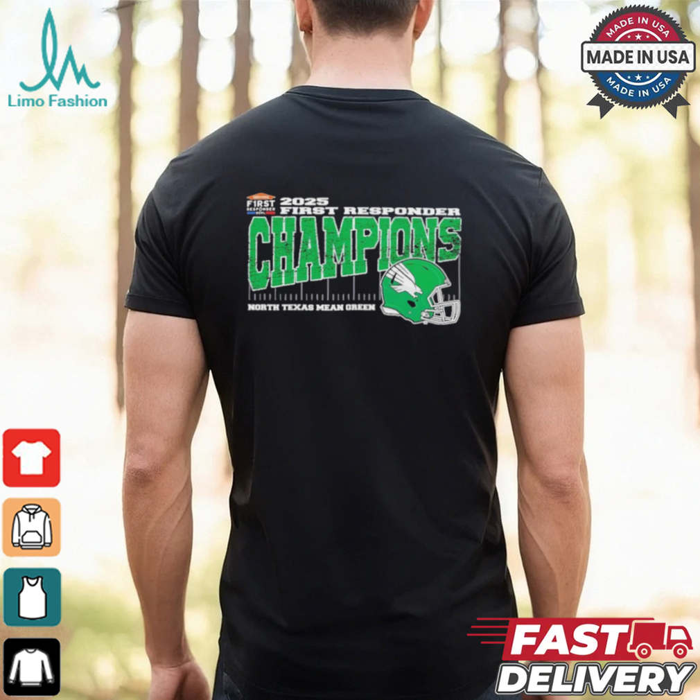 North Texas Mean Green 2025 Servpro First Responder Bowl Champions Vintage Style With Helmet College Football Bowl Game Shirt North Texas Mean Green 2025 Servpro First Responder Bowl Champions Vintage Style With Helmet College Football Bowl Game Shirt