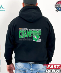 North Texas Mean Green 2025 Servpro First Responder Bowl Champions Vintage Style With Helmet College Football Bowl Game Shirt
