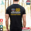Notre Dame Fighting Irish 2024 25 Sugar Bowl Champions Celebrating T Shirt