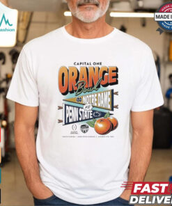 Notre Dame Fighting Irish Vs Penn State Nittany Lions College Football Playoff Semifinal CFP 2025 Capital One Orange Bowl Head To Head 2025 T Shirt