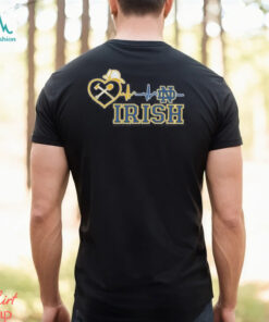 Notre Dame Fighting Irish X Work Heartbeat Firefighter Shirt