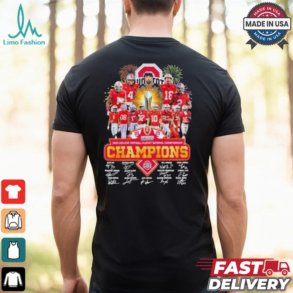 Official 2025 College Football Playoff National Championship NCAA Ohio State Buckeyes 9 Times T Shirt Official 2025 College Football Playoff National Championship NCAA Ohio State Buckeyes 9 Times T Shirt