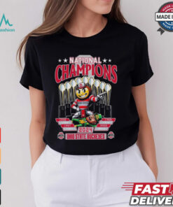 Official 9 Times National Champions NCAA Ohio State Buckeyes T Shirts