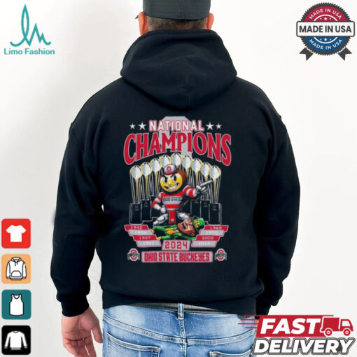Official 9 Times National Champions NCAA Ohio State Buckeyes T Shirts