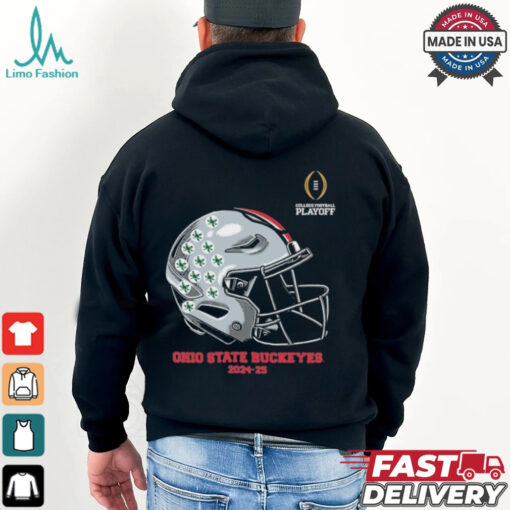 Ohio State Buckeyes 2024 2025 College Football Playoff 2025 Helmet T Shirt