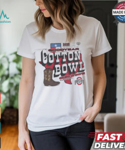 Ohio State Buckeyes College Football Playoff 2025 Goodyear Cotton Bowl Classic Bound Boots T Shirt