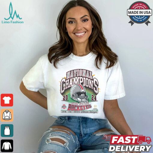 Ohio State Buckeyes National Champions Helmet T Shirt