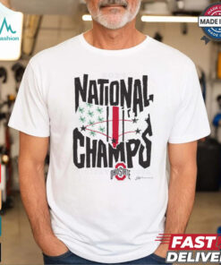 Ohio State Buckeyes National Champions Victory Tour T Shirt