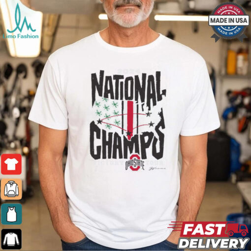 Ohio State Buckeyes National Champions Victory Tour T Shirt