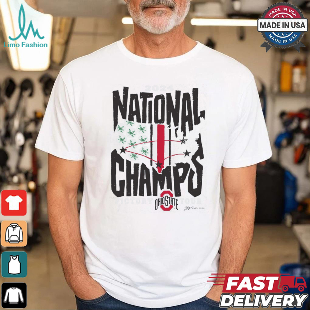 Ohio State Buckeyes National Champions Victory Tour T Shirt Ohio State Buckeyes National Champions Victory Tour T Shirt