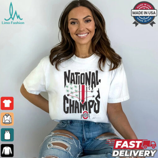 Ohio State Buckeyes National Champions Victory Tour T Shirt