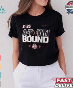 Ohio State Buckeyes Nike College Football Playoff 2025 National Championship Game A Town Bound T Shirt