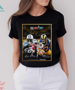 Ohio State Eddie George And LSU Andrew Whitworth East West Shrine Bowl Hall Of Fame Class Of 2025 Poster t shirt