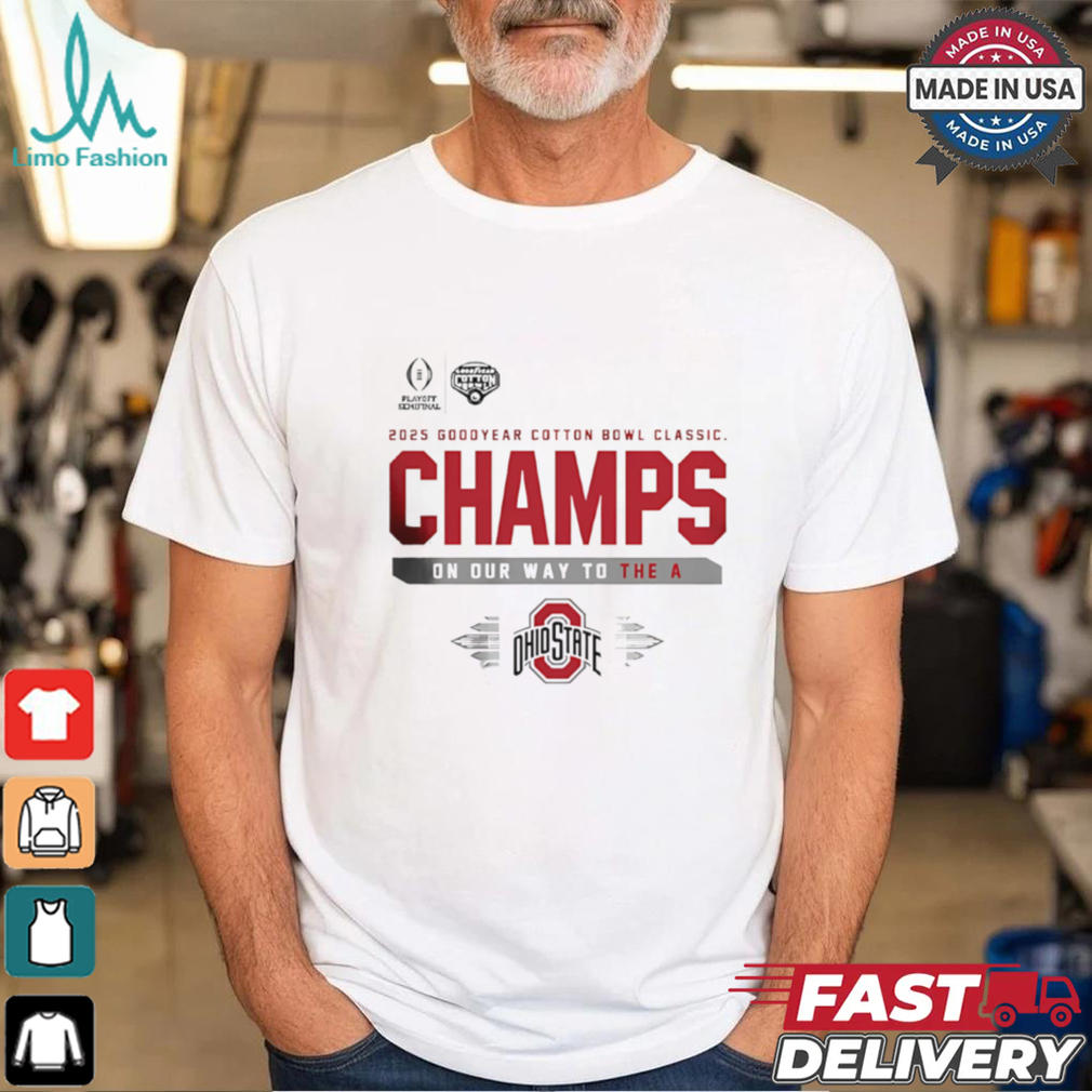 Ohio State Football 2025 Cotton Bowl Champions shirt Ohio State Football 2025 Cotton Bowl Champions shirt