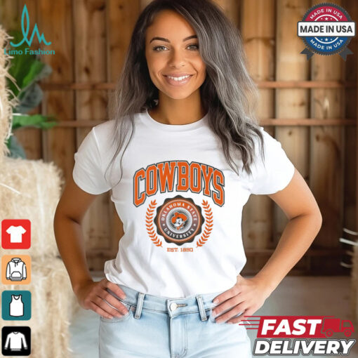 Oklahoma State Cowboys Team Crest T Shirt