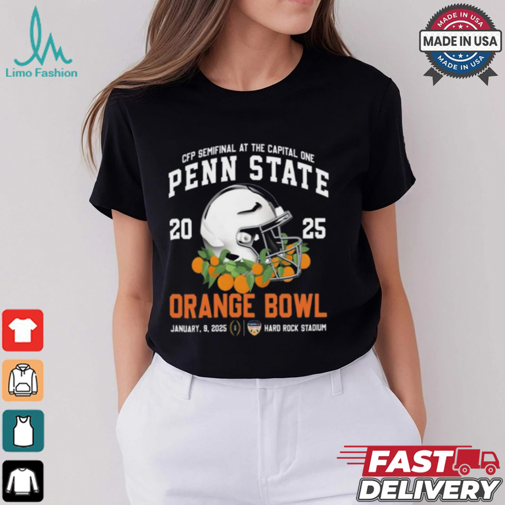 Penn State 2025 Orange Bowl New Edition For Fans T Shirt Penn State 2025 Orange Bowl New Edition For Fans T Shirt