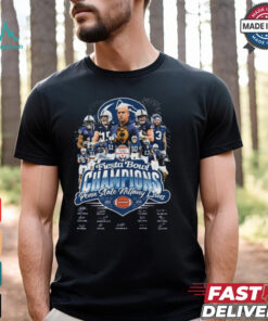 Penn State Nittany Lions Coach James Franklin Vrbo Fiesta Bowl Champions 2024 T Shirt