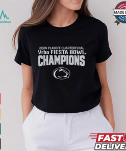 Penn State Nittany Lions College Football 2024 Playoff Quarterfinal Vrbo Fiesta Bowl Champions Victory Ahead t shirt